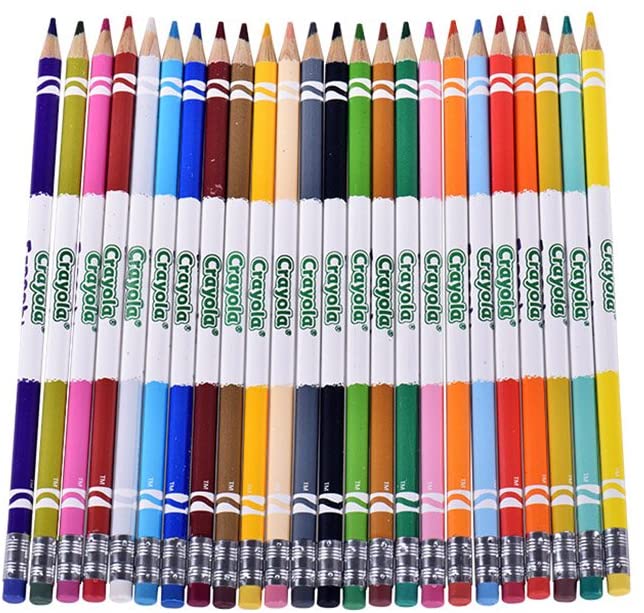 Buy Crayola 24-Piece Erasable Coloured Pencil Set Online | Babyshop KSA